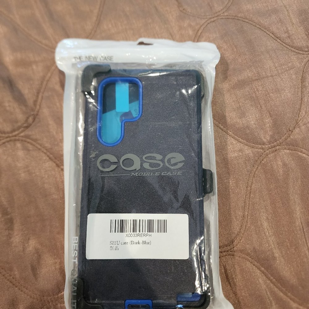 Brand new S22U case dark blue